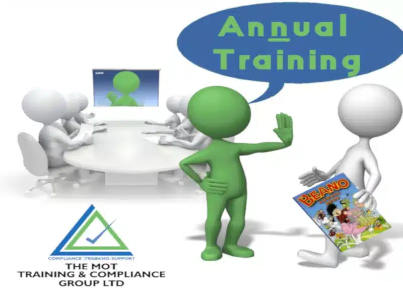 MOT Tester Annual Training: avoid the last-minute rush.