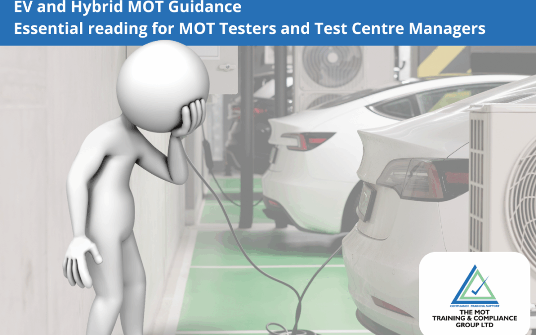 EV and Hybrid MOT Guidance – Essential reading for MOT Testers and Test Centre Managers
