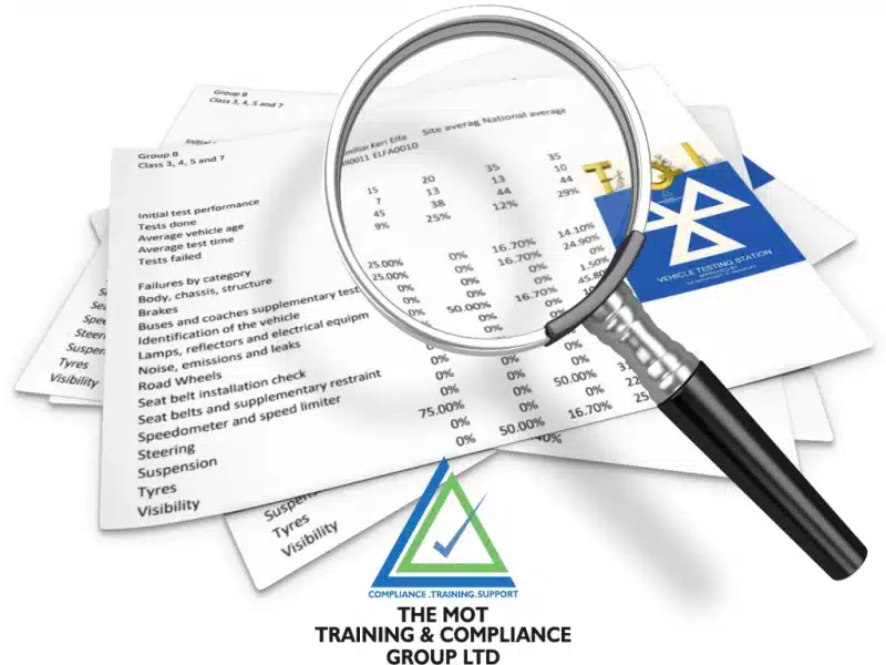 TQI report Test Quality Information from DVSA