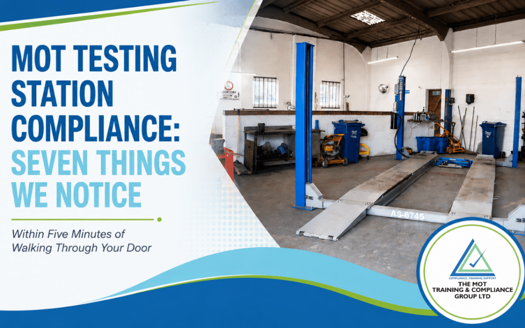 Image of MOT Testing Station demonstrating MOT Testing Station compliance